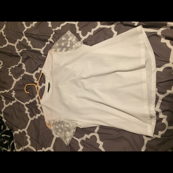 Mesh sleeve top - Picture 1 of 1